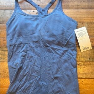 Lululemon Ebb to Street Blue Tank Top